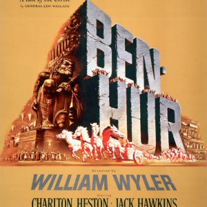 Poster for the movie "Ben-Hur: The Making of an Epic"
