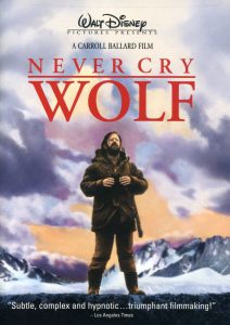 Poster for the movie "Never Cry Wolf"