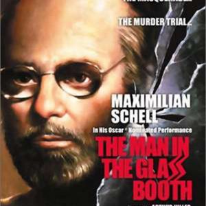 Poster for the movie "The Man in the Glass Booth"