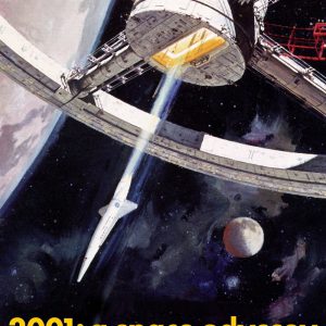 Poster for the movie "2001: A Space Odyssey"