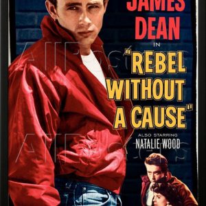 Poster for the movie "Rebel Without a Cause: Defiant Innocents"