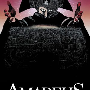 Poster for the movie "Amadeus"