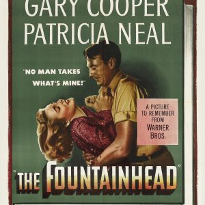 Poster for the movie "The Fountainhead"