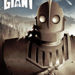 Poster for the movie "The Iron Giant"