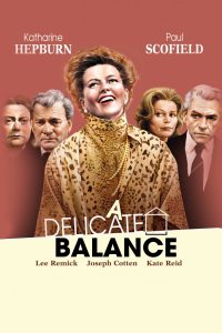 Poster for the movie "A Delicate Balance"