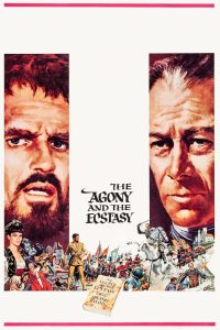 Poster for the movie "The Agony and the Ecstasy"